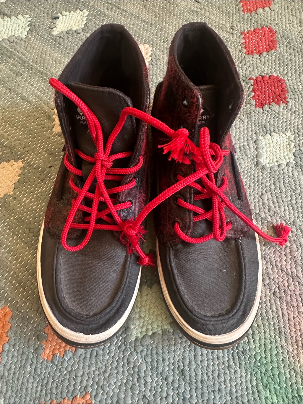 Sperry Pike Remi Plaid Rain Resistant Chukka Ankle Boots